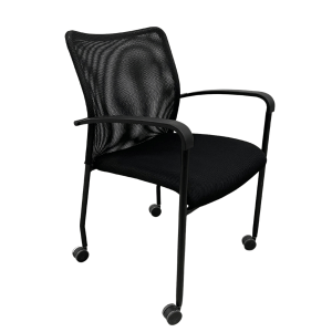 Used Compel Match Series Guest Chair In Black