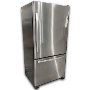 Used 33" W Whirlpool Bottom Freezer Refrigerator