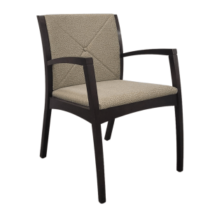 Kimball Beo Series Side Chair W/ Espresso Frame